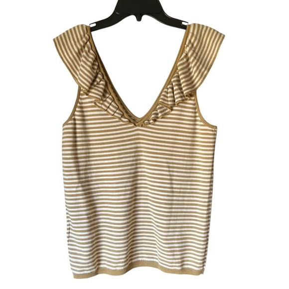 Madewell Women’s Striped Tank Sweater - Picture 3 of 5